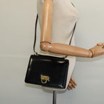 Salvatore Ferragamo Gancini Shoulder Bag Patent Leather - image 13