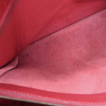 Hermes Kelly Handbag Red Clemence with Gold Hardware 35 - image 18