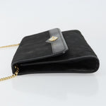 Christian Dior Vintage CD Chain Flap Shoulder Bag Diorissimo Canvas Small - image 4