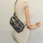Burberry Waist Bag Vintage Check Canvas - image 11