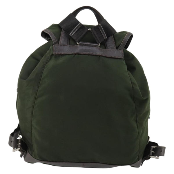 Prada Double Front Pocket Backpack Tessuto Medium