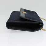 Christian Dior Vintage Chain Flap Shoulder Bag Diorissimo Canvas Medium - image 4
