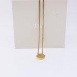Christian Dior CD Round Pendant Necklace Metal and Crystals - image 8