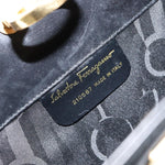 Salvatore Ferragamo Vintage Gancini Chain Shoulder Bag Leather Medium - image 6