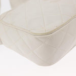 Chanel Vintage Diamond CC Slit Pocket Camera Bag Quilted Leather Small - image 9