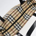 Burberry Nova Check Handbag Nova Check Canvas - image 15
