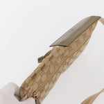 Gucci Vintage Double Belt Bag GG Coated Canvas with Leather - image 18