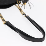 Bally Vintage Chain Shoulder Bag Quilted Leather - image 8