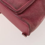 Gucci Gucci bamboo backpack daim mini - image 9