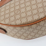 Celine Vintage Macadam Shoulder Bag Canvas and Leather - image 12