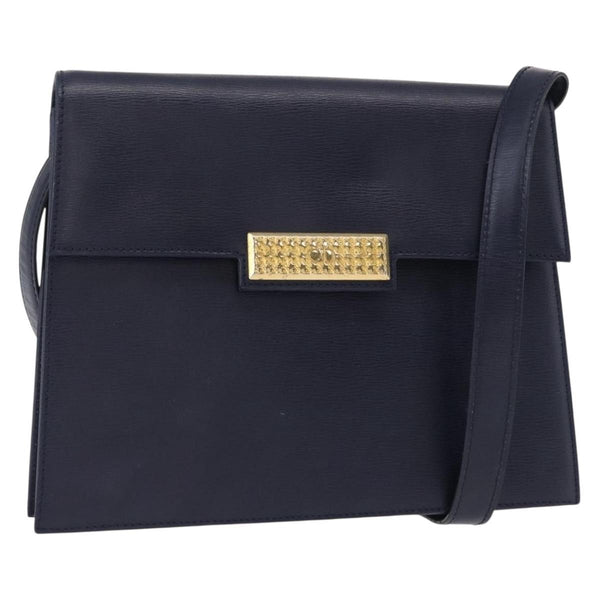 Christian Dior Vintage CD Flap Shoulder Bag Leather Medium - image 1