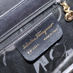 Salvatore Ferragamo Gancini Convertible Top Handle Bag Leather Medium - image 6