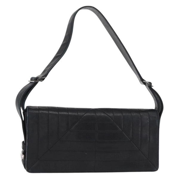 Chanel Vintage Shoulder Bag Leather - image 1
