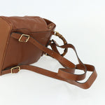 Gucci Vintage Bamboo Backpack Leather - image 16