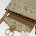 Christian Dior Vintage Honeycomb Shoulder Bag Canvas and Leather - image 16