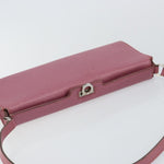 Salvatore Ferragamo Gancini Pouch Leather - image 14