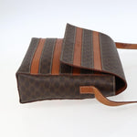 Celine Vintage Macadam Shoulder Bag Canvas and Leather - image 4