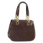 Salvatore Ferragamo Gancini handbag Leather - image 17