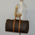 Louis Vuitton Keepall Bag Monogram Canvas 55 - image 15
