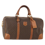 Celine Vintage Macadam Boston bag Canvas and Leather - image 15