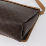 Celine Vintage Macadam Shoulder Bag Canvas and Leather - image 11