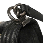 Chanel Boy Flap Bag Tweed and Leather Old Medium - image 10