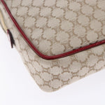 Celine Vintage Macadam Shoulder Bag Canvas Small - image 11