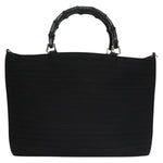 Gucci Vintage Bamboo Handle Bag Nylon - image 20
