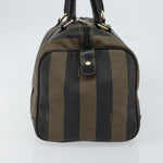 Fendi Vintage Pequin Boston Bag Coated Canvas Medium - image 3