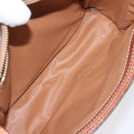 Celine Vintage Macadam Circle Logo Shoulder Bag Canvas and Leather - image 5