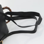 Gucci Vintage Bamboo Backpack Leather - image 13