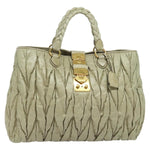 Miu Miu Coffer Convertible Satchel Leather - image 1