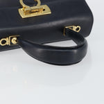 Salvatore Ferragamo Gancini Convertible Top Handle Bag Leather Medium - image 7