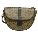 Celine C Sulky Shoulder bag Canvas and Leather - image 1
