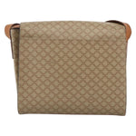 Celine Vintage Macadam Circle Logo Shoulder Bag Canvas and Leather - image 2