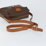 Celine Vintage Macadam Shoulder Bag Canvas and Leather - image 7