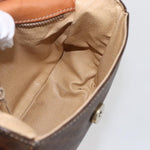 Celine Vintage Macadam Shoulder Bag Canvas and Leather - image 20