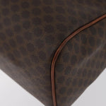 Celine Vintage Macadam Handbag Canvas and Leather - image 12