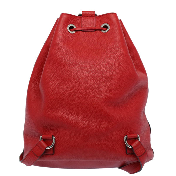 Gucci Soho Drawstring Backpack Leather Large