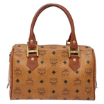 MCM Visetos logogramme Handbag Canvas and Leather - image 2