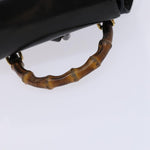 Gucci Vintage Bamboo Backpack Patent Mini - image 7