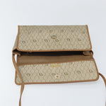 Christian Dior Vintage Honeycomb Shoulder Bag Canvas and Leather - image 17