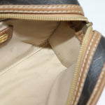 Christian Dior Vintage Honeycomb Zip Pouch Canvas and Leather - image 13