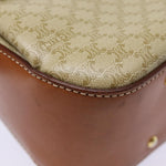 Celine Vintage Convertible Top Handle Bag Macadam Coated Canvas Medium - image 9