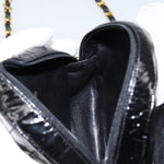 Chanel Vintage Camellia Round Evening Bag Lambskin and Satin - image 18