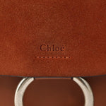 Chloe Faye Shoulder Bag Leather and Suede Small - image 20