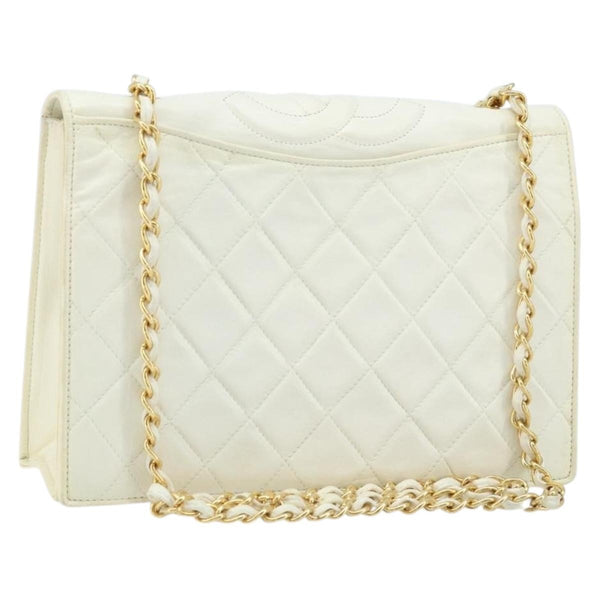 Chanel Vintage CC Full Flap Bag Quilted Lambskin Small - image 1