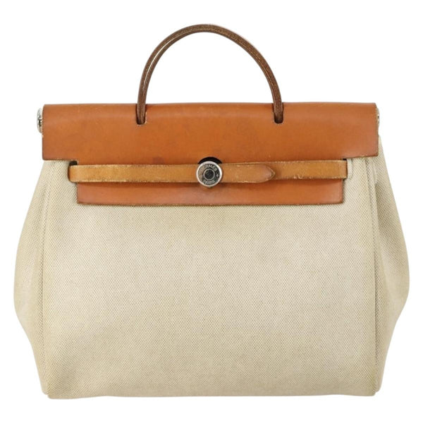 Hermes Herbag A Dos Backpack Toile big - image 1