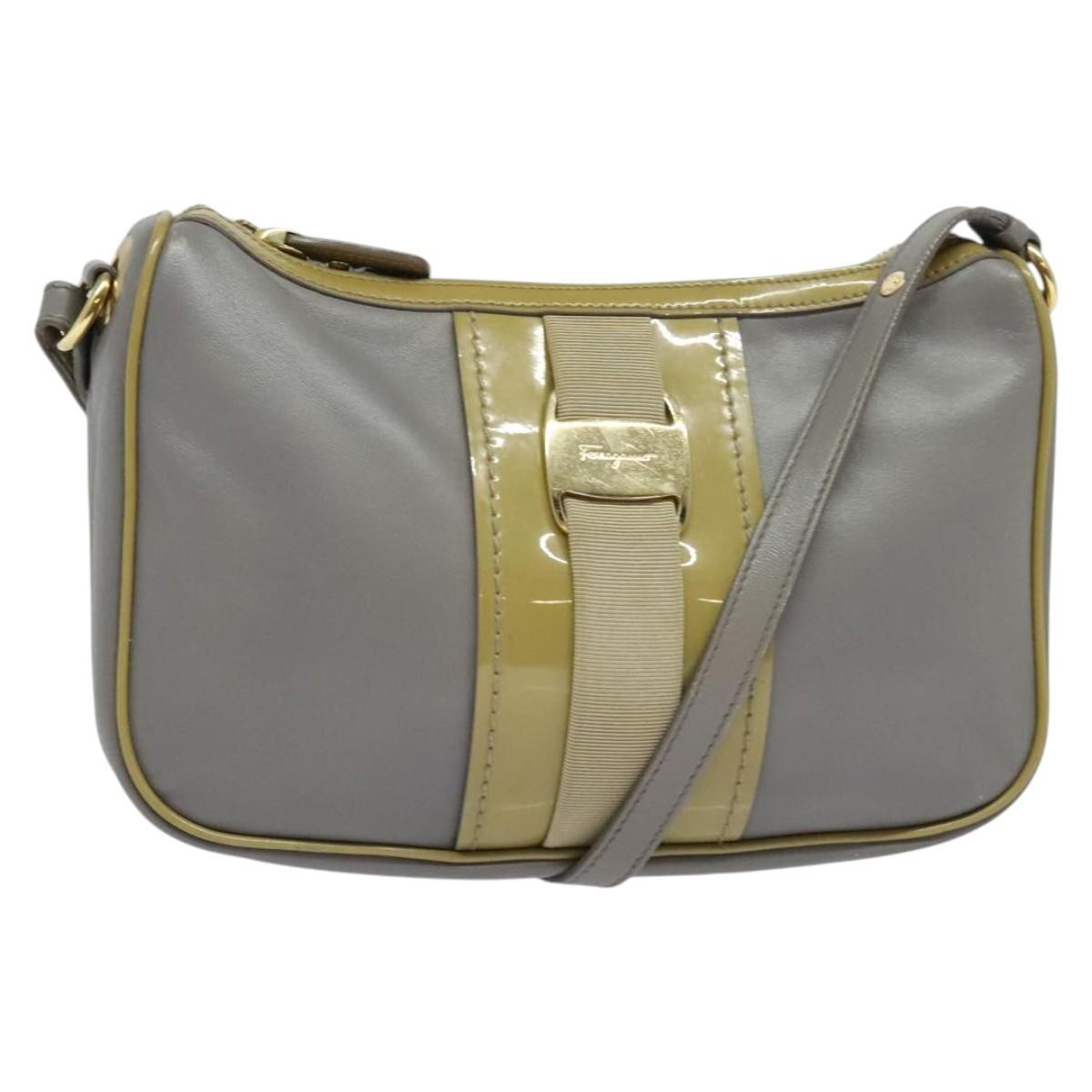 Salvatore Ferragamo Vala Shoulder Bag Leather - image 1