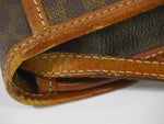 Celine Vintage Macadam Shoulder Bag Canvas and Leather - image 14